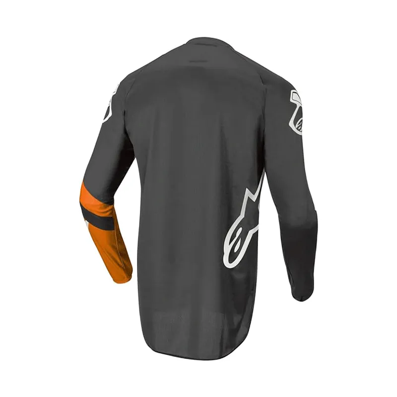 Alpinestars Fluid Chaser Jersey: Anthracite Coral Flou