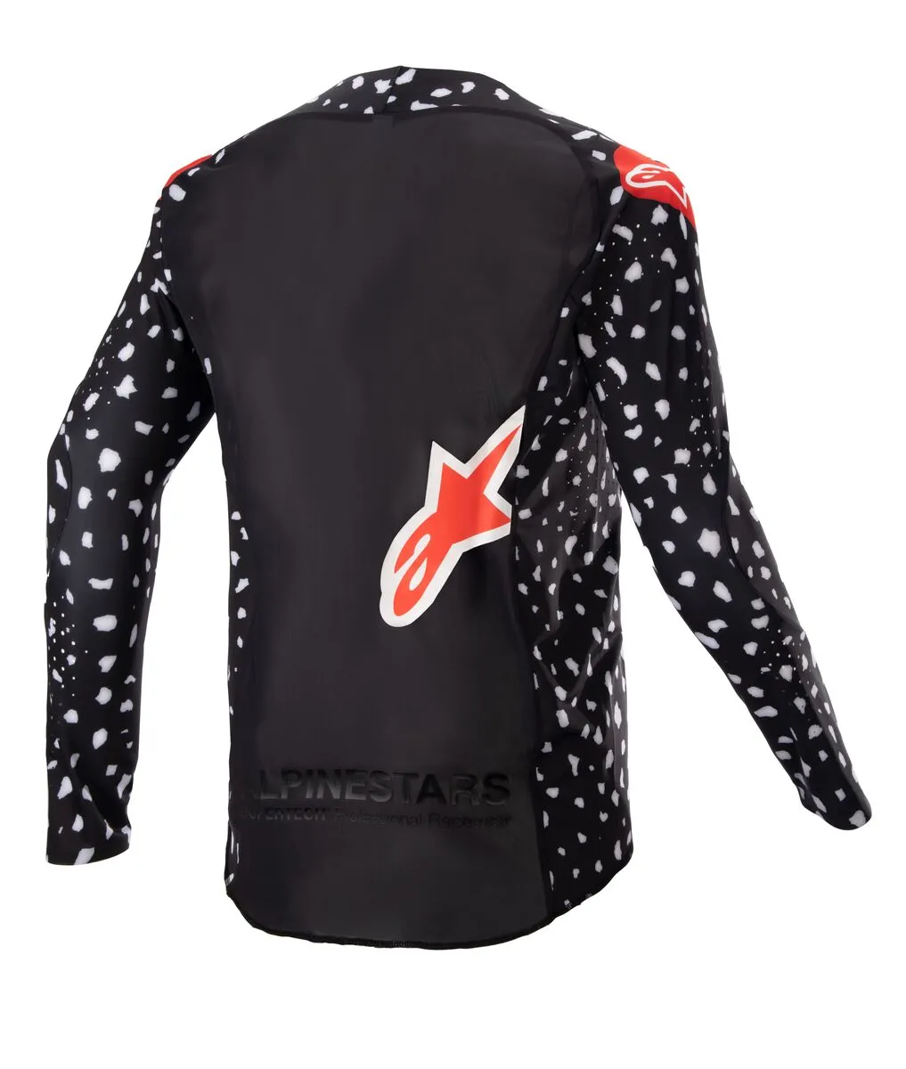 Alpinestars Youth Racer North Black Neon Red Jersey