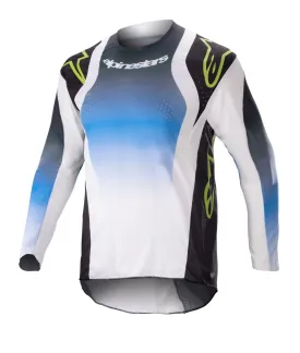 Alpinestars Youth Racer Push Nightlife Ucla Blue White Jersey