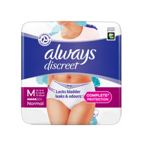 Always Discreet Incontinence Pants Medium (8 Pack)