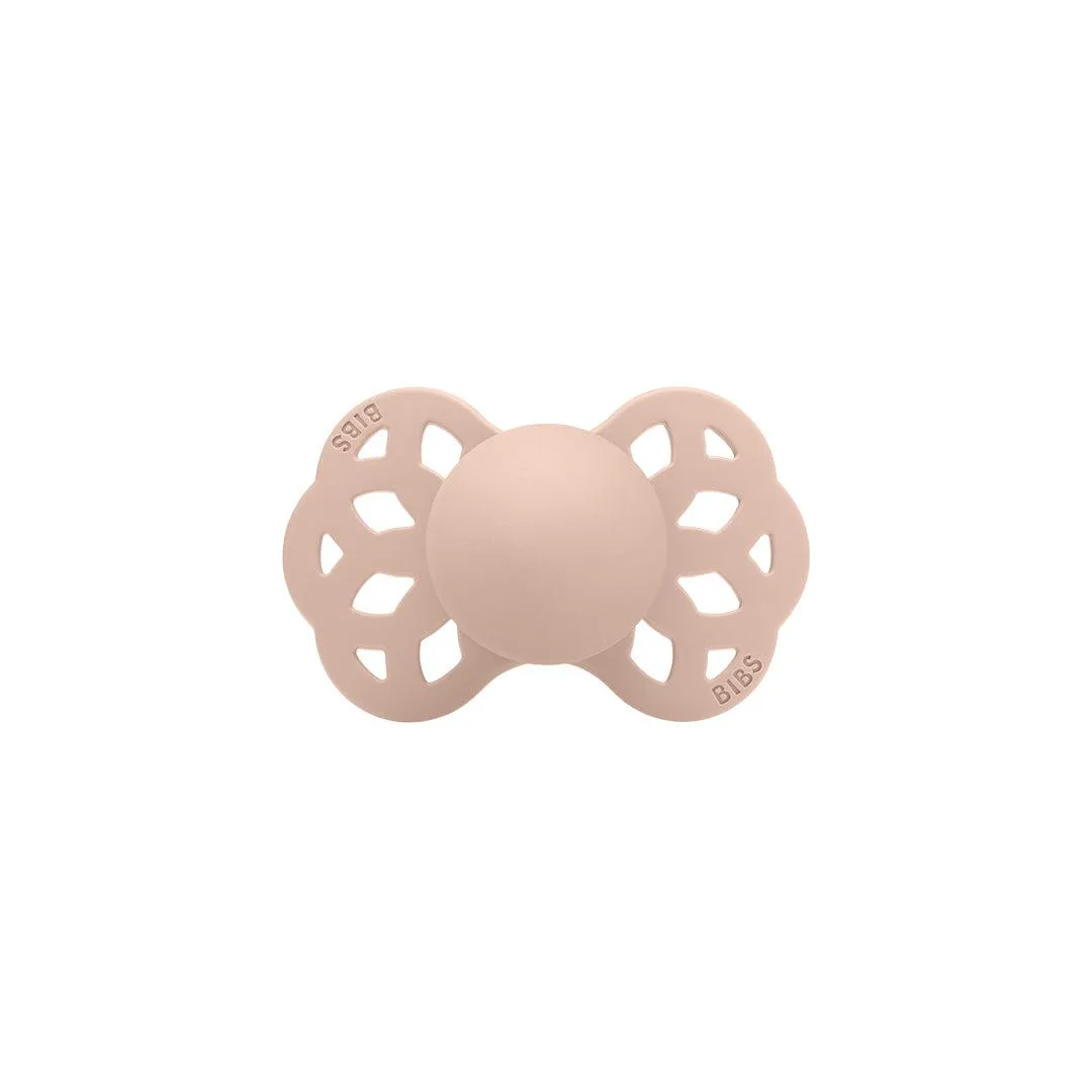 BIBS Infinity Anatomical Pacifier - Blush - Silicone