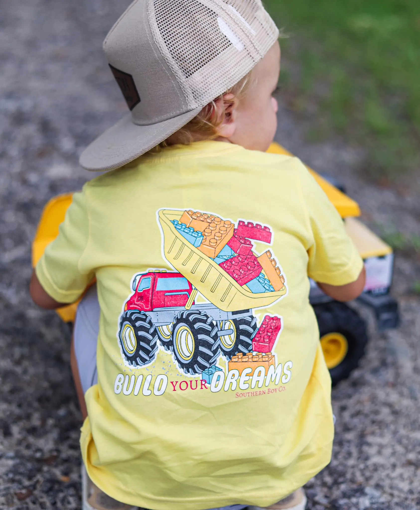 Build Your Dreams Short Sleeve Kids Tee