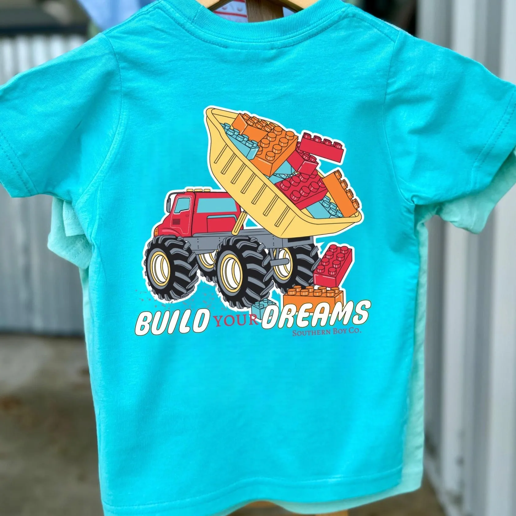 Build Your Dreams Short Sleeve Kids Tee