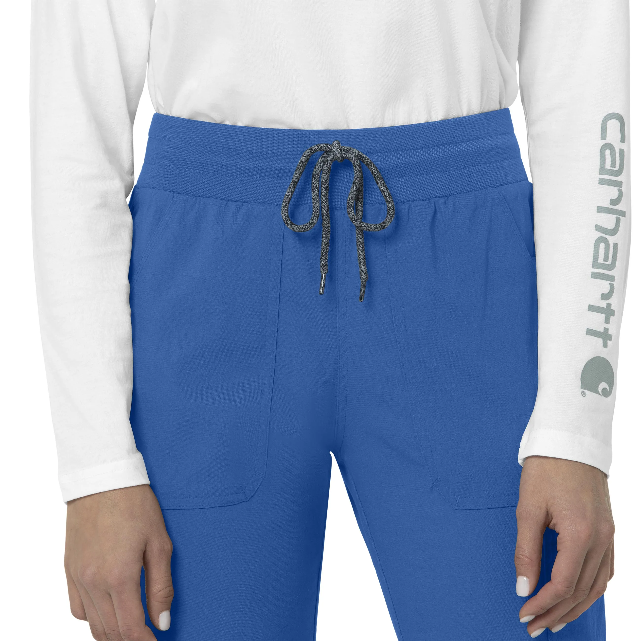 Carhartt Rugged Flex Peak Women's Slim Leg Scrub Pant - Royal