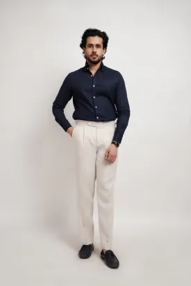 Cream Italian Trouser