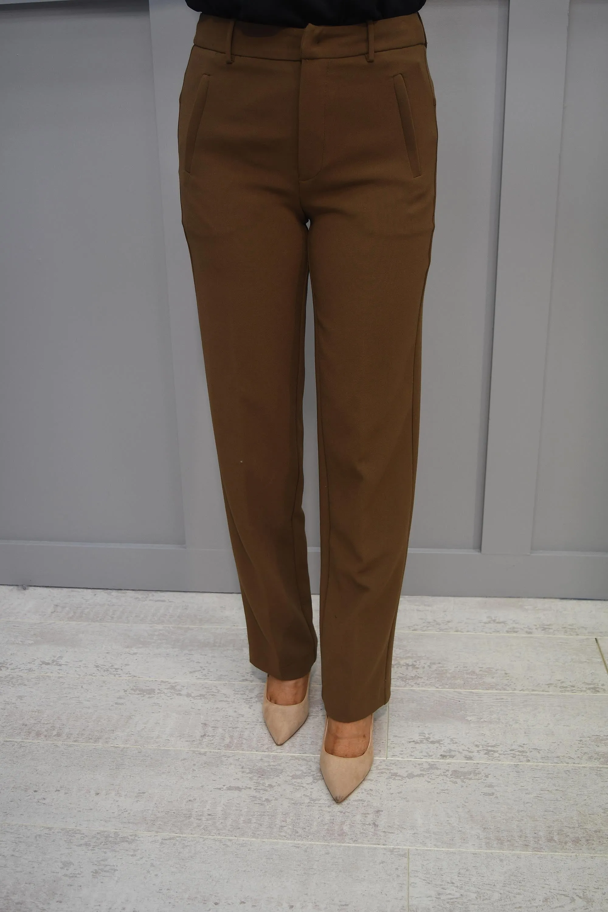 Cro Bronze Straight Leg Suzanne Trouser - 6362 326 562