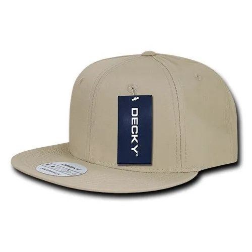 Decky 360 - Ripstop Snapback Hat, 6 Panel Flat Bill Cap - CASE Pricing