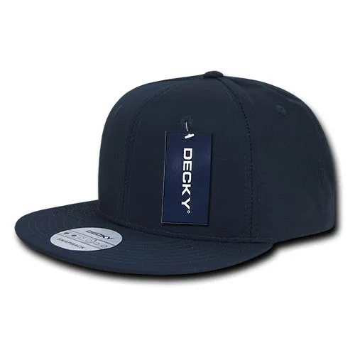 Decky 360 - Ripstop Snapback Hat, 6 Panel Flat Bill Cap - CASE Pricing