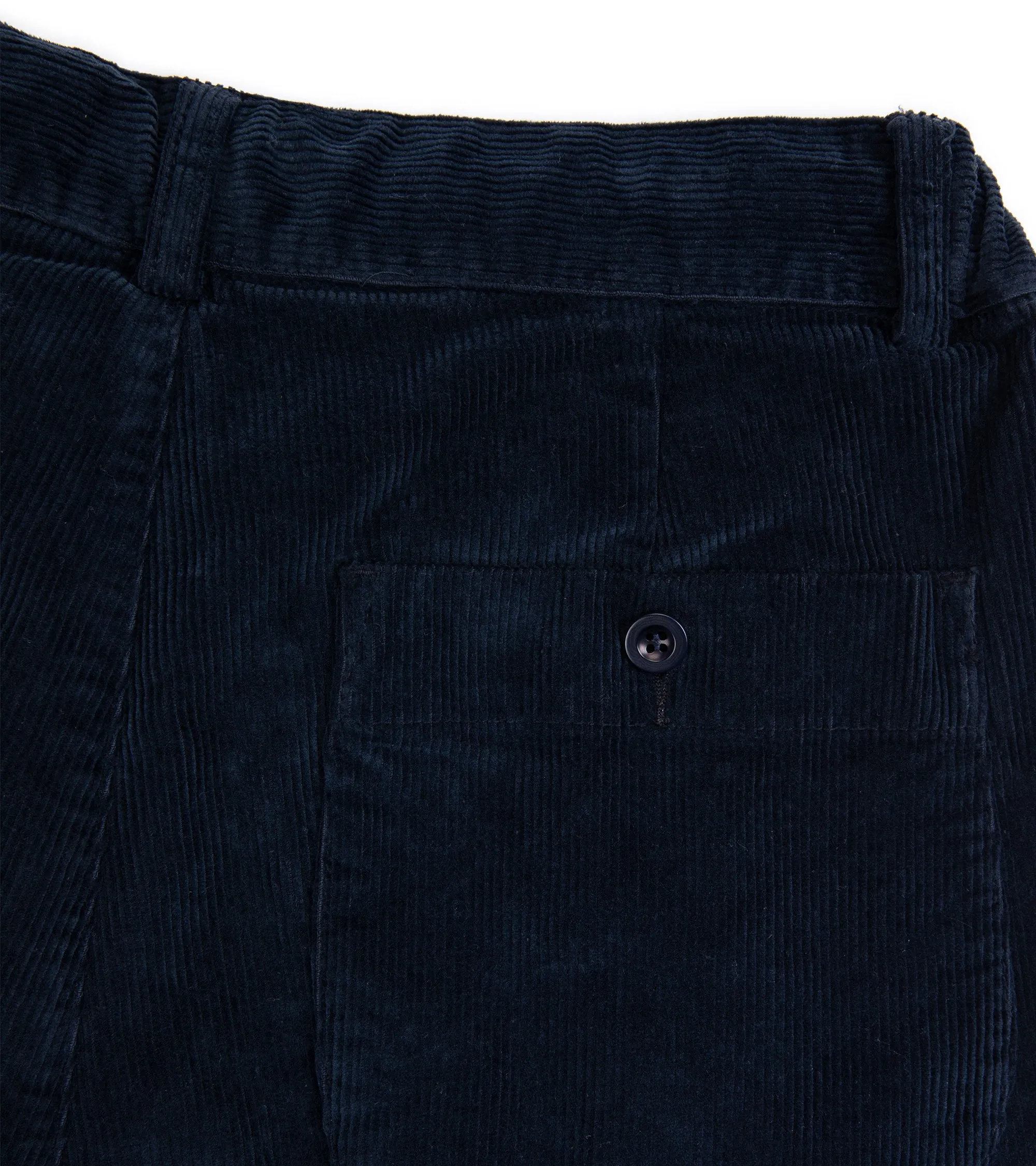 East Harbour Surplus Oxnard Washed Corduroy Easy Trousers: Navy