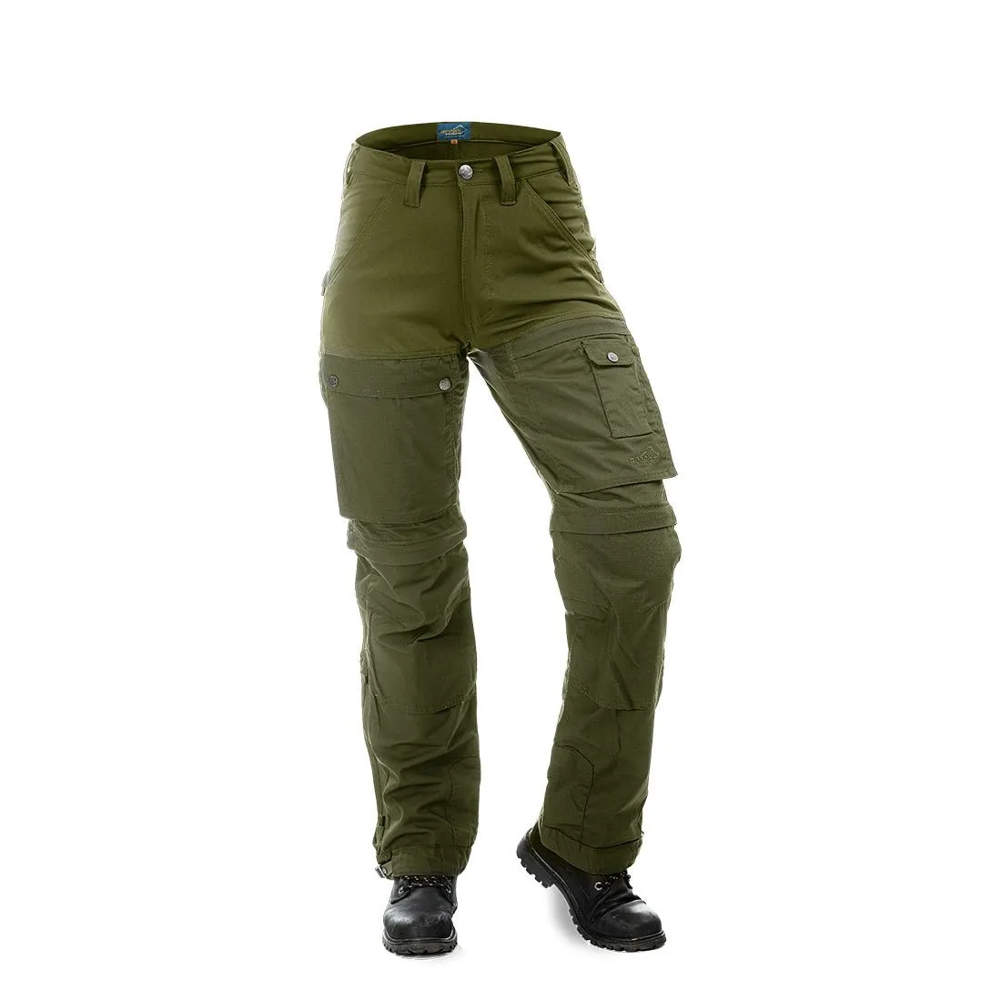 Flexible Zip-off Lady Pant (Green)