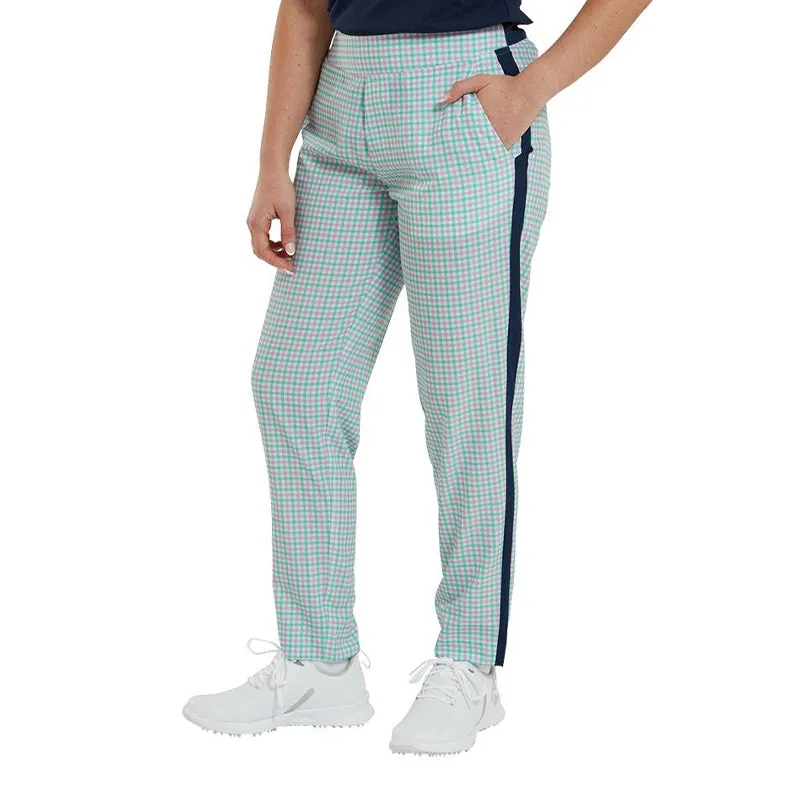 FOOTJOY Gingham Lightweight Women's Cropped Pants