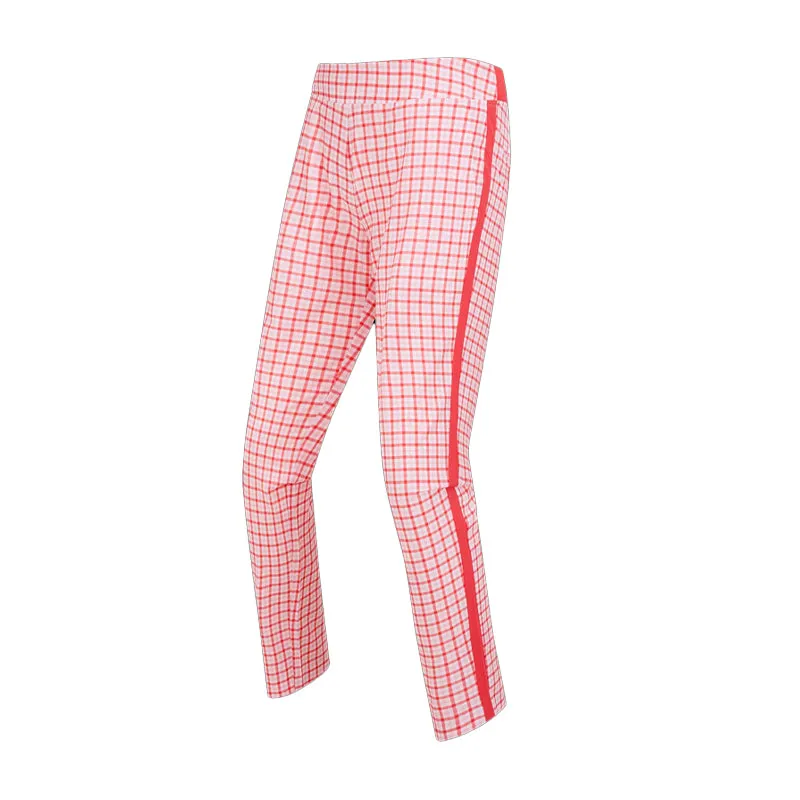 FOOTJOY Gingham Lightweight Women's Cropped Pants