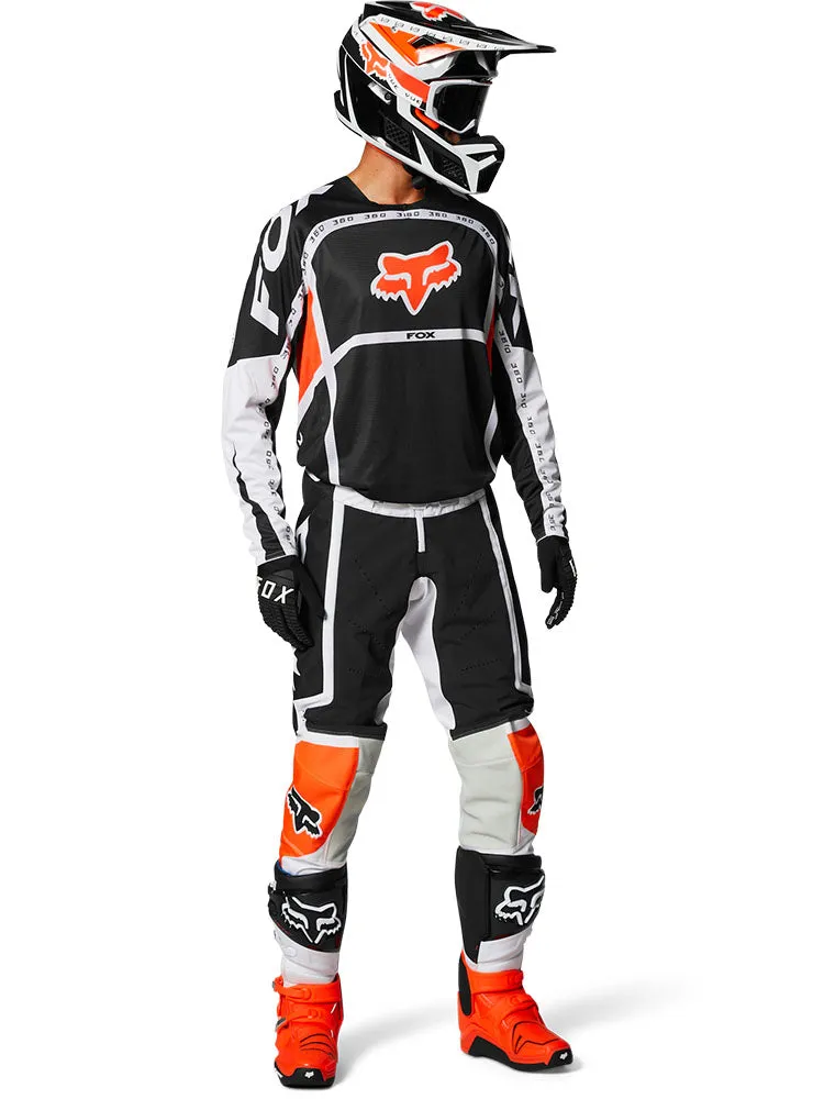 Fox 360 Dvide Gear Combo (Black/White/Orange)