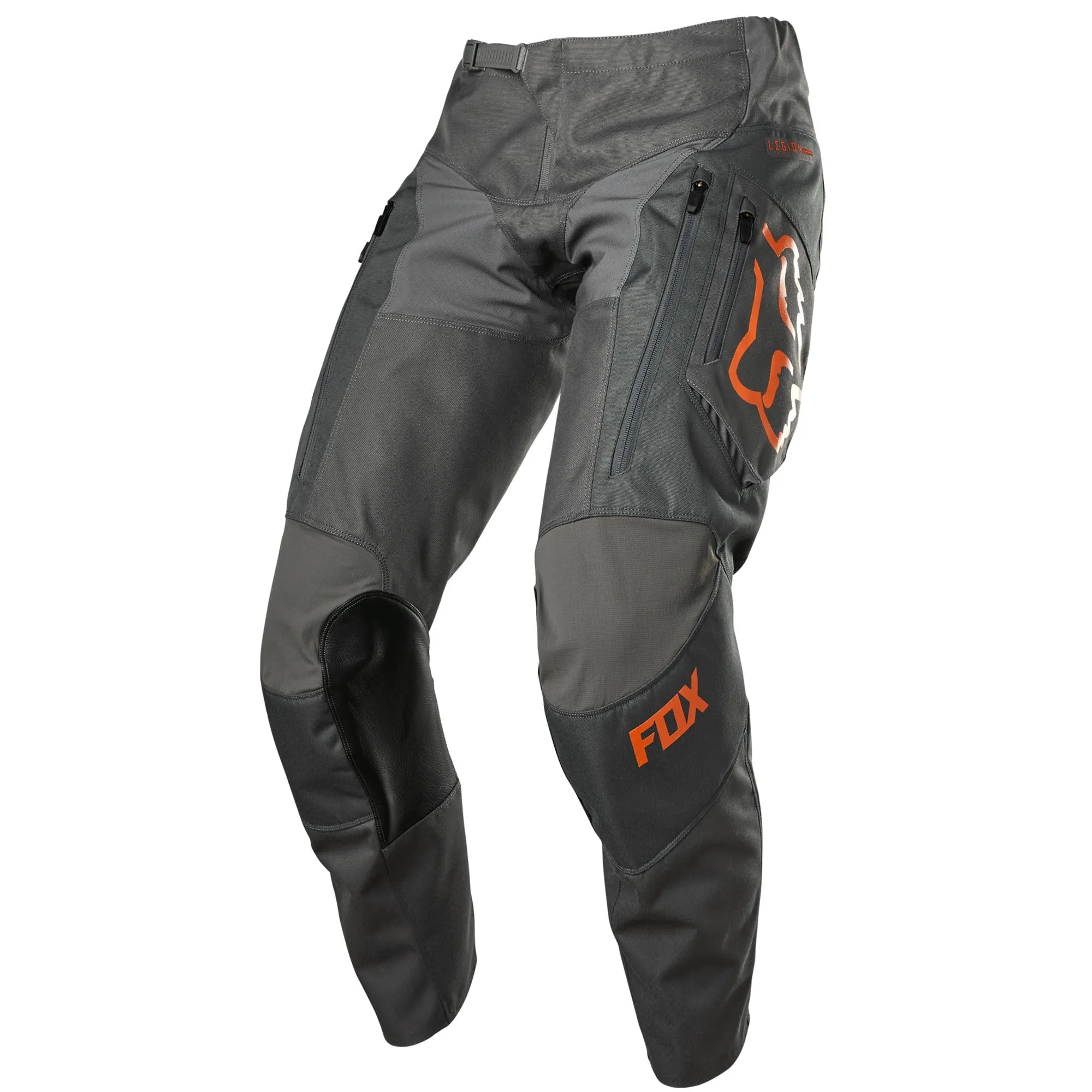 Fox Racing  Mens Pewter Legion LT Pants Breathable Heat Resistant Pockets Offroad