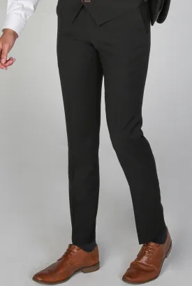 Men's Mayfair Black Trousers