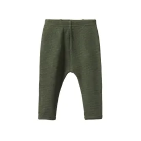 Nature Baby Selby Waffle Pants - Thyme