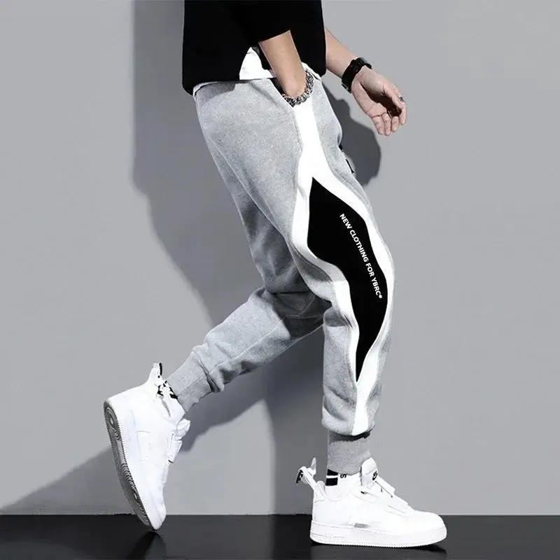 New Casual Pants Men Fitness Sportswear^