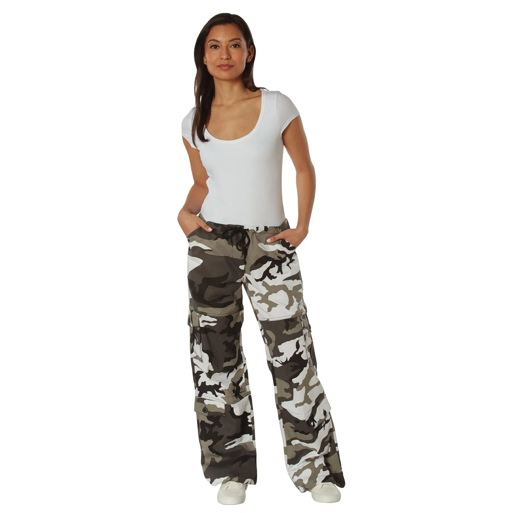 Rothco Womens Color Camouflage Paratrooper Fatigue Pants