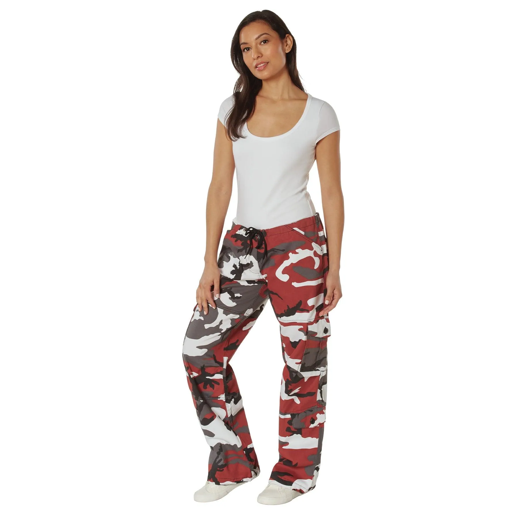 Rothco Womens Color Camouflage Paratrooper Fatigue Pants