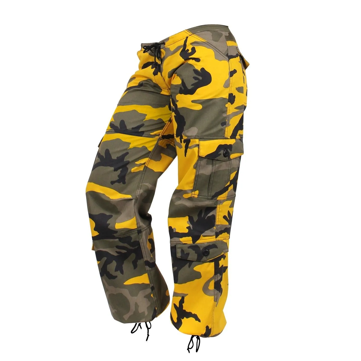 Rothco Womens Color Camouflage Paratrooper Fatigue Pants