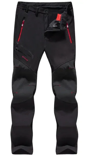 Softshell Fleece Outdoor Pants Trekking^