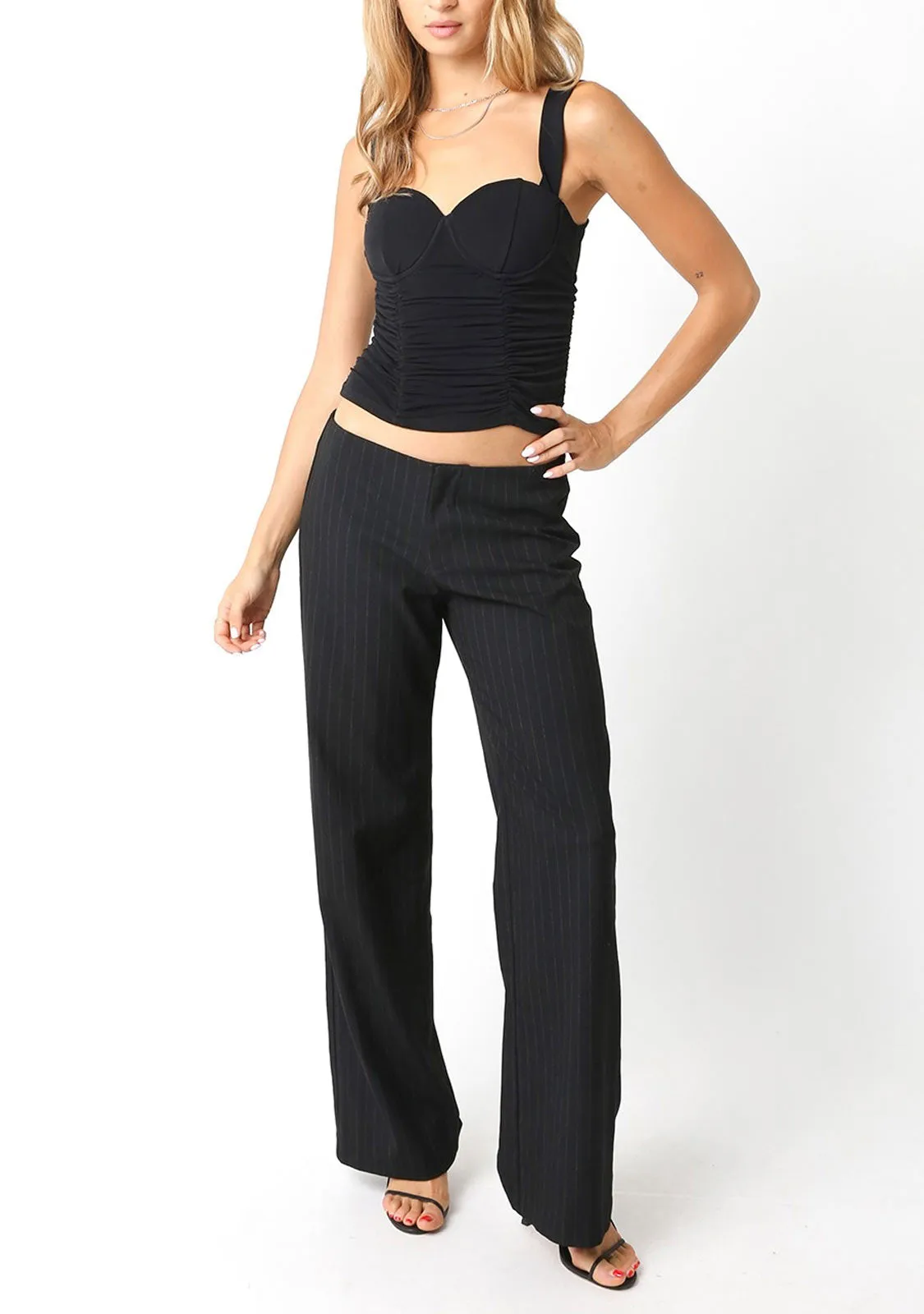 Straight-Leg Trousers