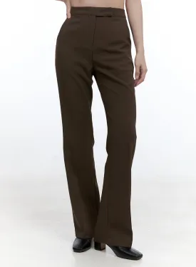 Stylish Slim-Fit Tailored Pants OO429