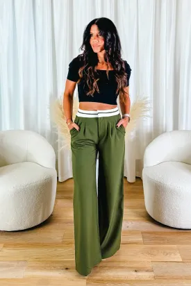 Tammie Trousers In Olive