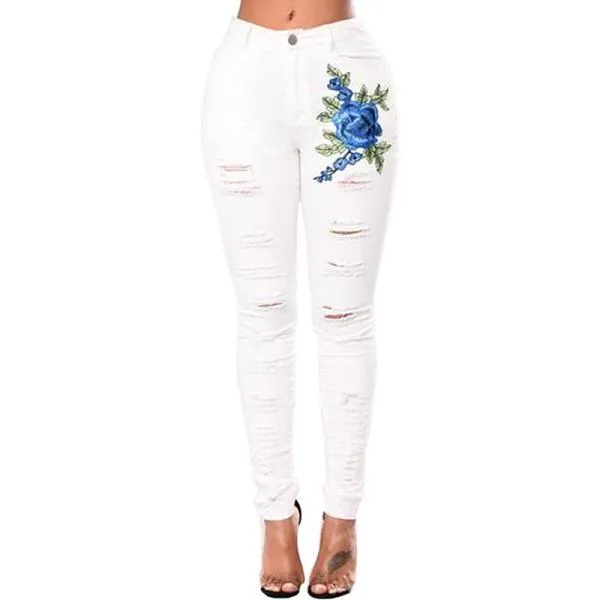 Women Pants Denim Jeans - Stylish Cotton Trousers for Women