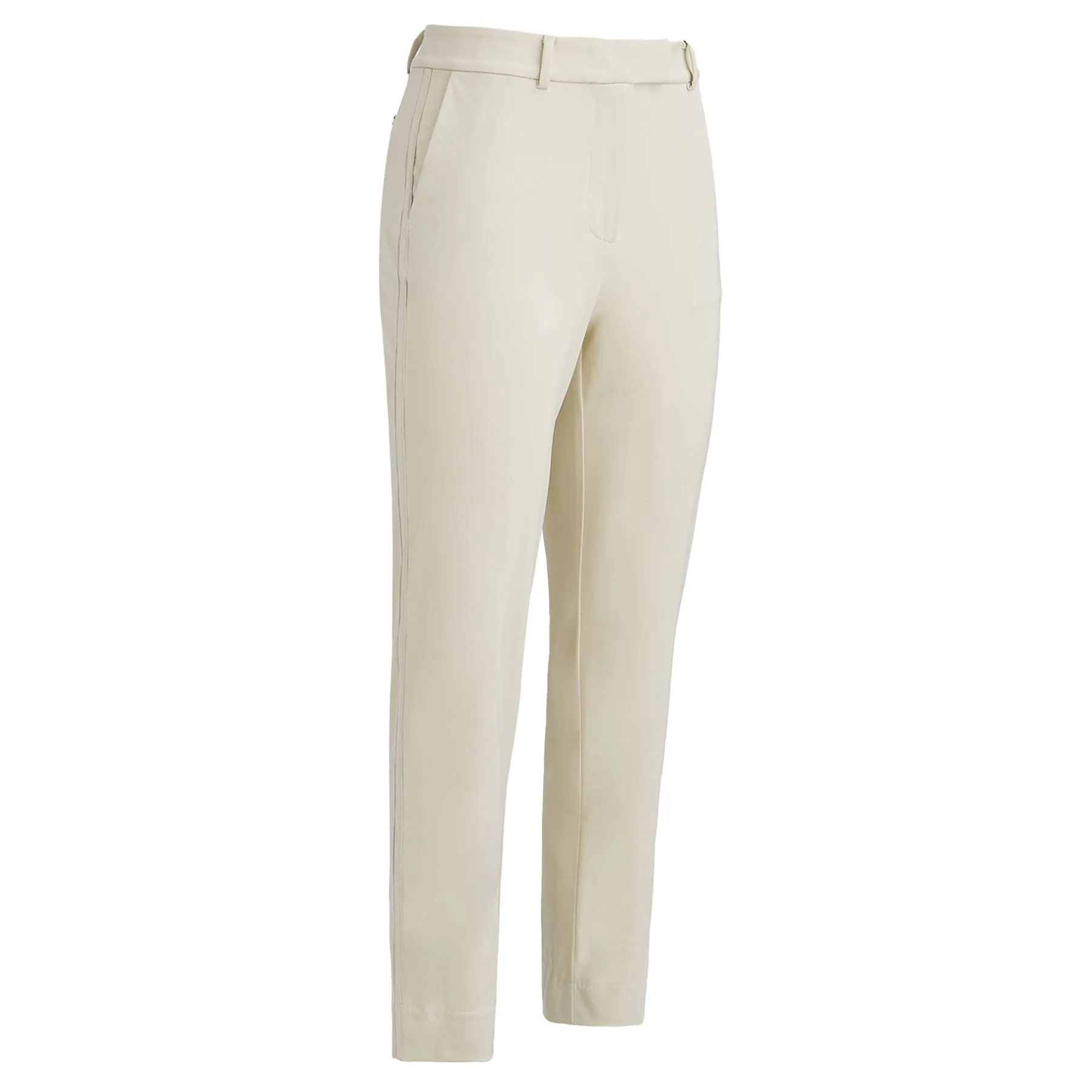 Womens Performance Twill Mid Rise Pants Stone - AW24