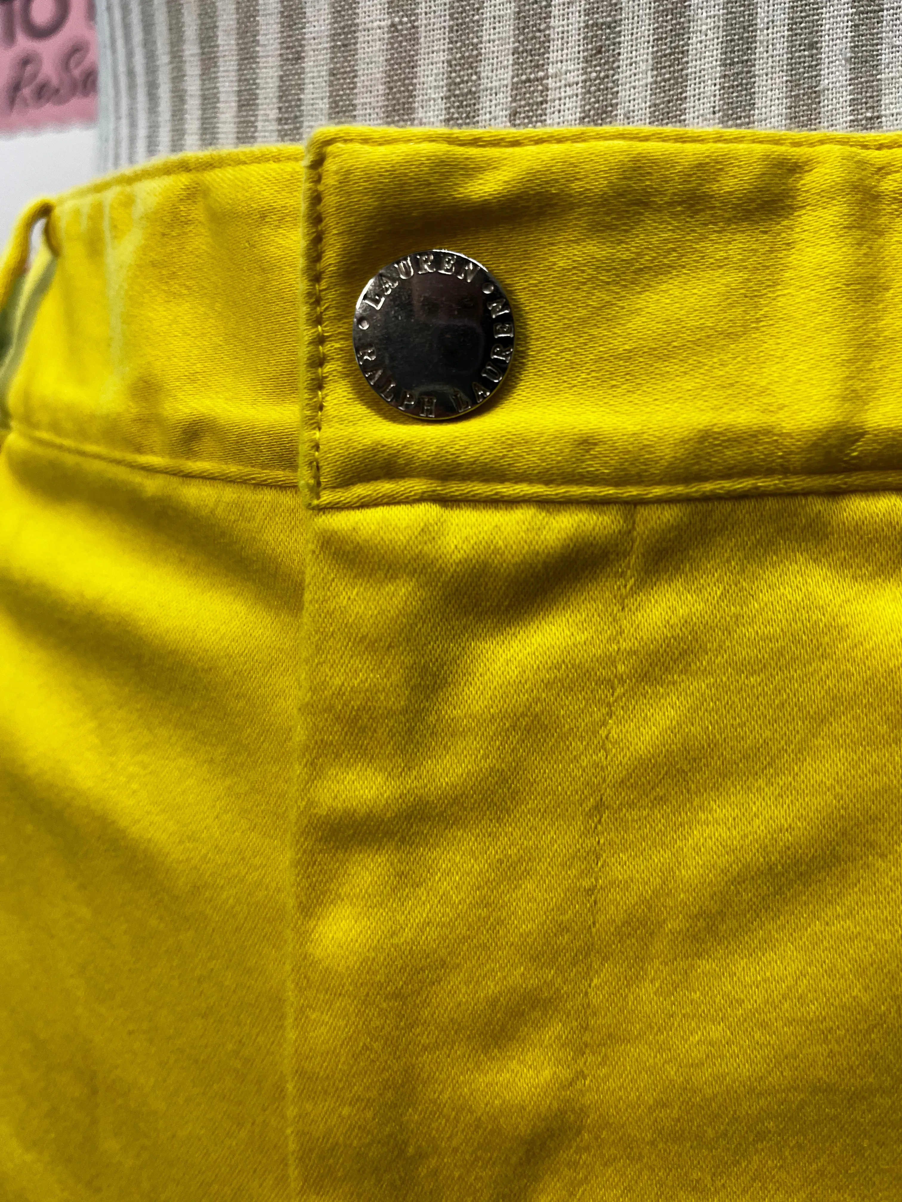 Yellow Ralph Lauren Pants (Size S)